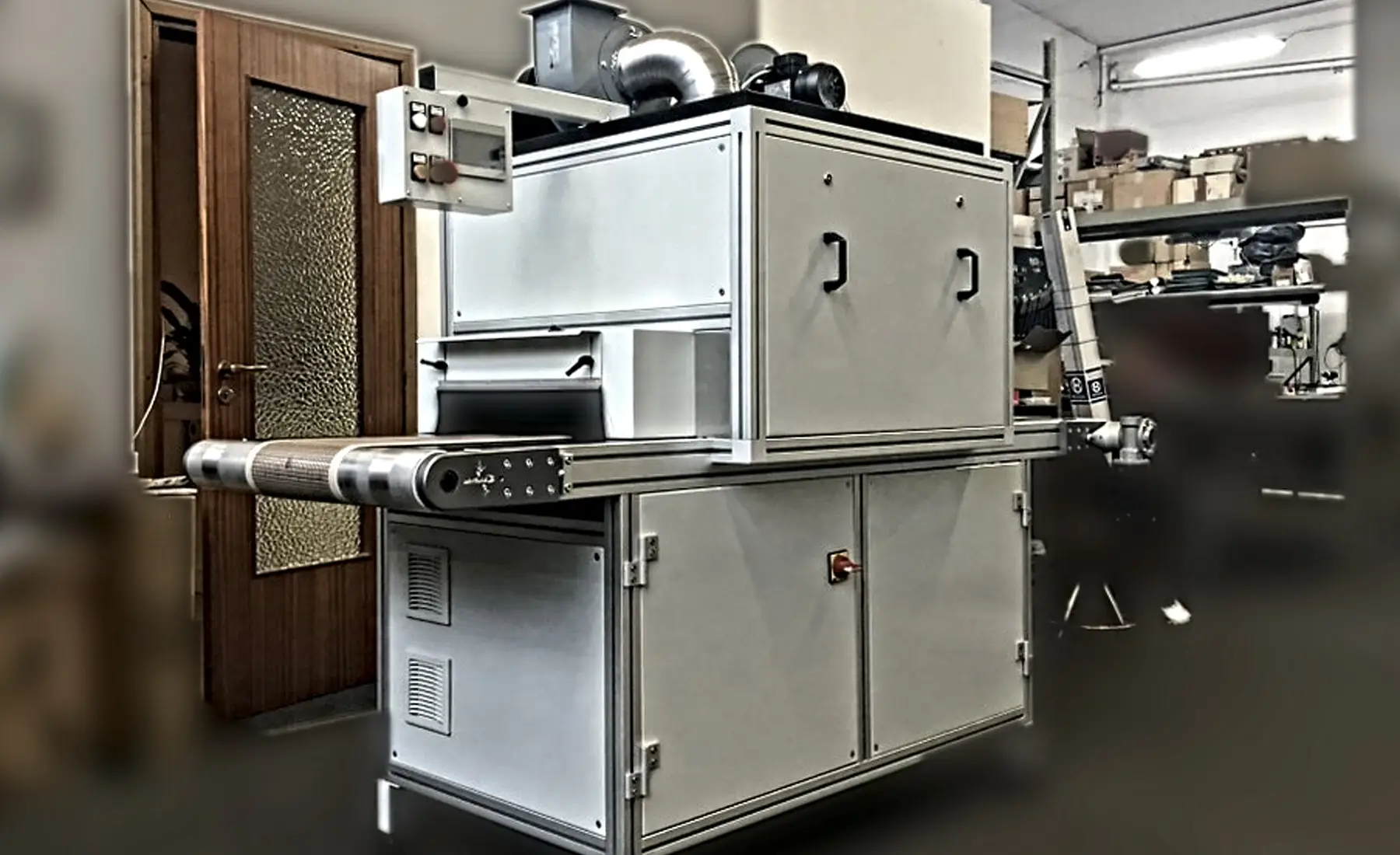 Industrial UV system from the Electro Tecnology project portfolio
