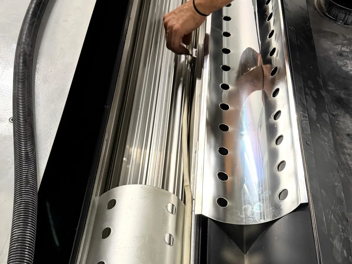 Corpi Lampada UV Industriali - dettaglio tecnico
