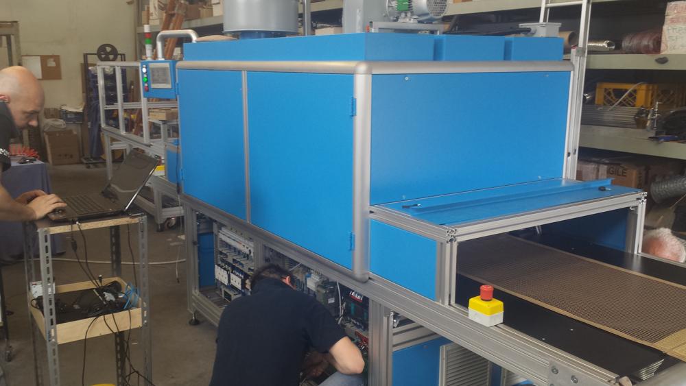 Setting up and testing the Rotary UV4 Compact in the workshop