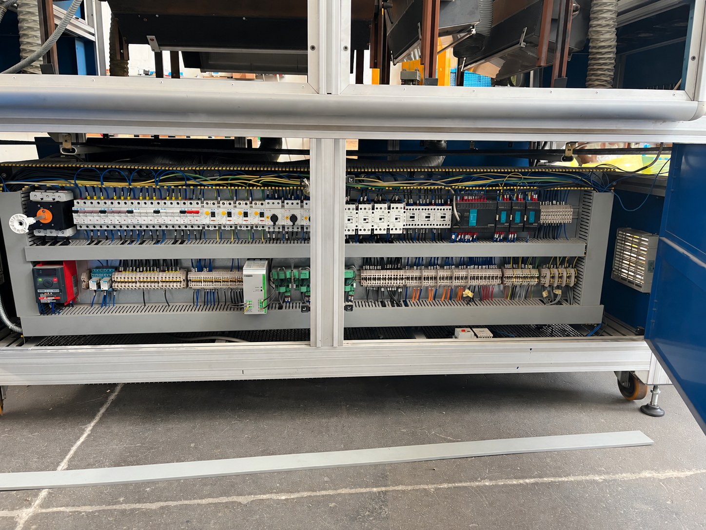 Parte elettrica del Rotary UV4 PLUS nella configurazione precedente al revamping