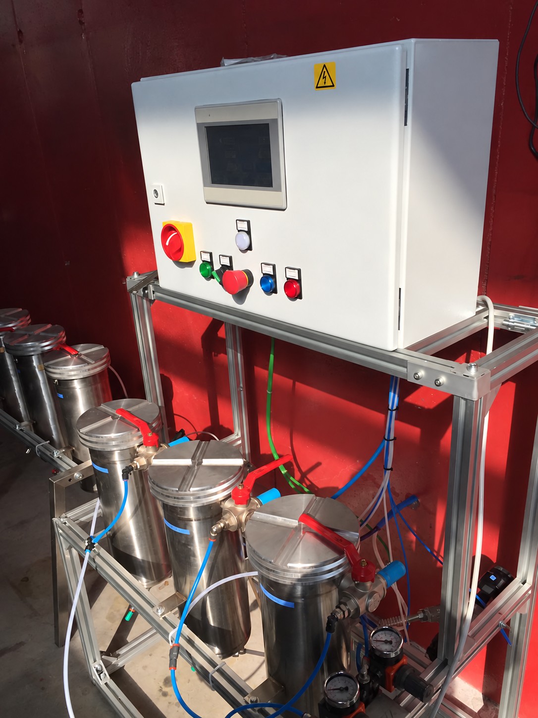 Il sistema nel suo insieme — dosaggio vernici Electro Tecnology