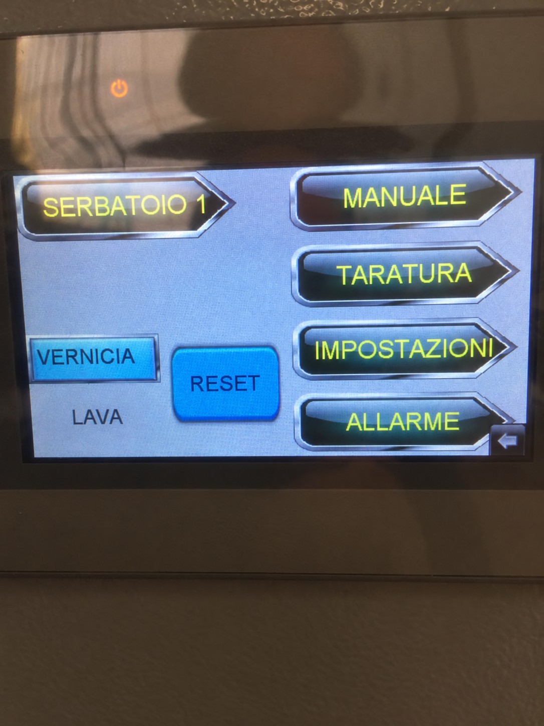 Le funzioni di lavoro — dosaggio vernici Electro Tecnology